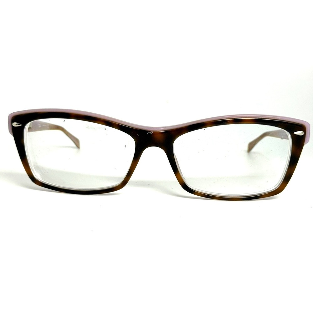 Ray-Ban RB 5255 5240 Tortoise and Lavender Rectangular Eyeglass Frames 53-16-135